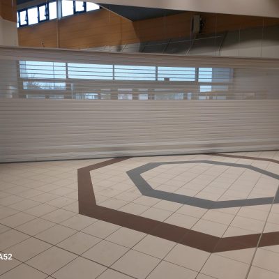 Nouvelle fermeture métallique installée par Somaferm